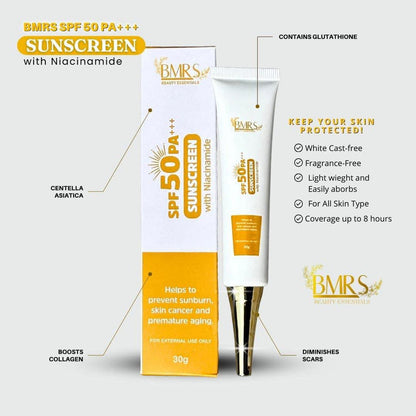 Bmrs- Niacinamide Sunscreen SPF 50++