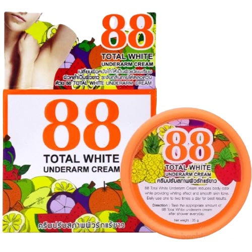 88 Total White Underarm Cream كريم 88 توتال وايت لتفتيح الإبط