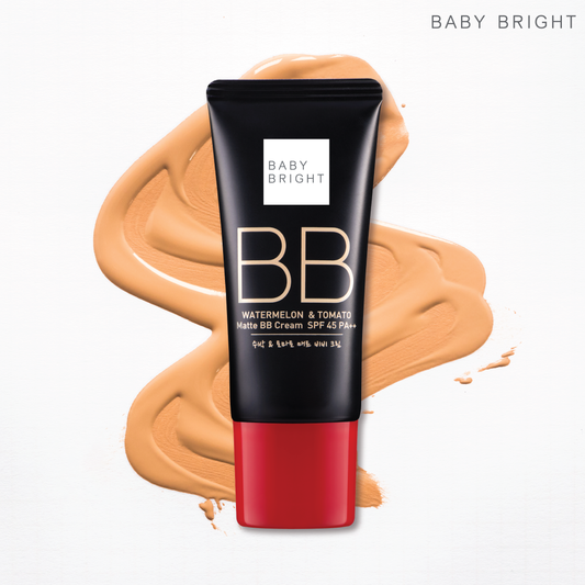 Baby Bright- Watermelon & Tomato Matte BB Cream SPF45 PA++ 30g Baby Bright (M)