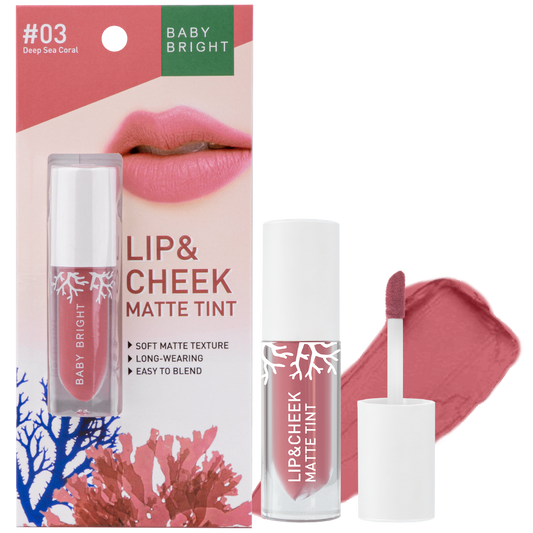 Baby Bright- Lip & Cheek Matte Tint 2.4g (M)