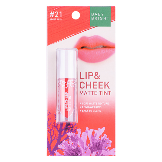 Baby Bright- Lip & Cheek Matte Tint 2.4g  (M)