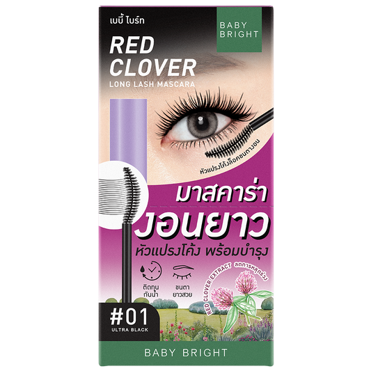 Baby Bright- Red Clover Long Lash Mascara 4.8g  Ultra Black (M)