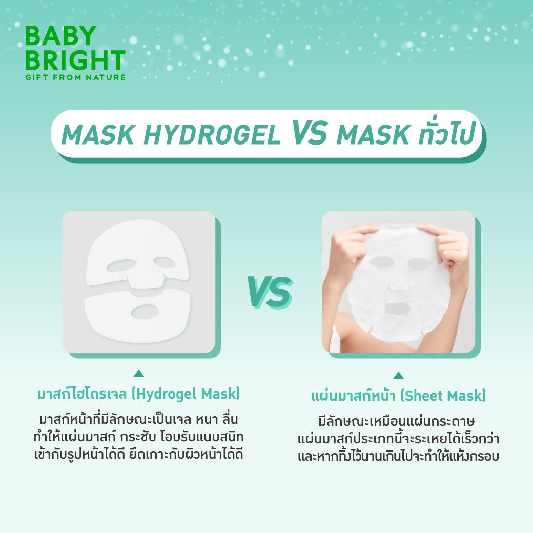 Baby Bright- Rejulight Fill-lagen Hydrogel Mask 20g (F)