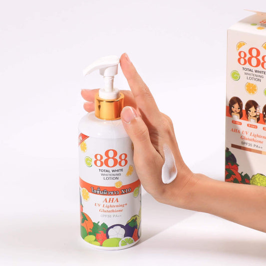 888 Total White Whitening Lotion